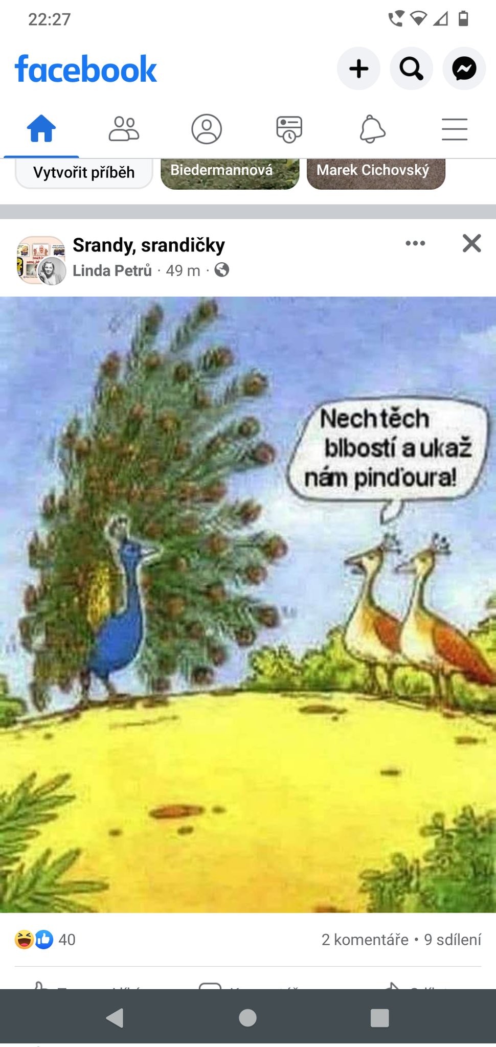 Павлин юмор