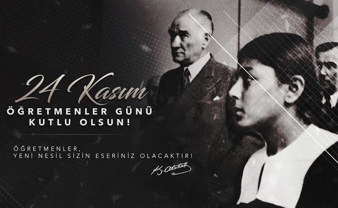 "Öğretmenler, Yeni Nesil Sizin Eseriniz Olacaktır!"

Başta Başöğretmenimiz Gazi Mustafa Kemal Atatürk olmak üzere tüm öğretmenlerimizin 24 Kasım Öğretmenler Günü kutlu olsun.

#24KasımÖğretmenlerGünü