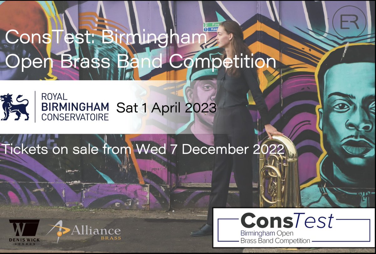 constestopen's tweet image. 🎟TICKETS🎟

Excited for ConsTest already? 
Grab your tickets when they go on sale December 7th! 📆

Entry for bands opens on November 30th, and will be on a first come first serve basis! 
See ConsTest.squarespace.com for more information on how to apply 🎺