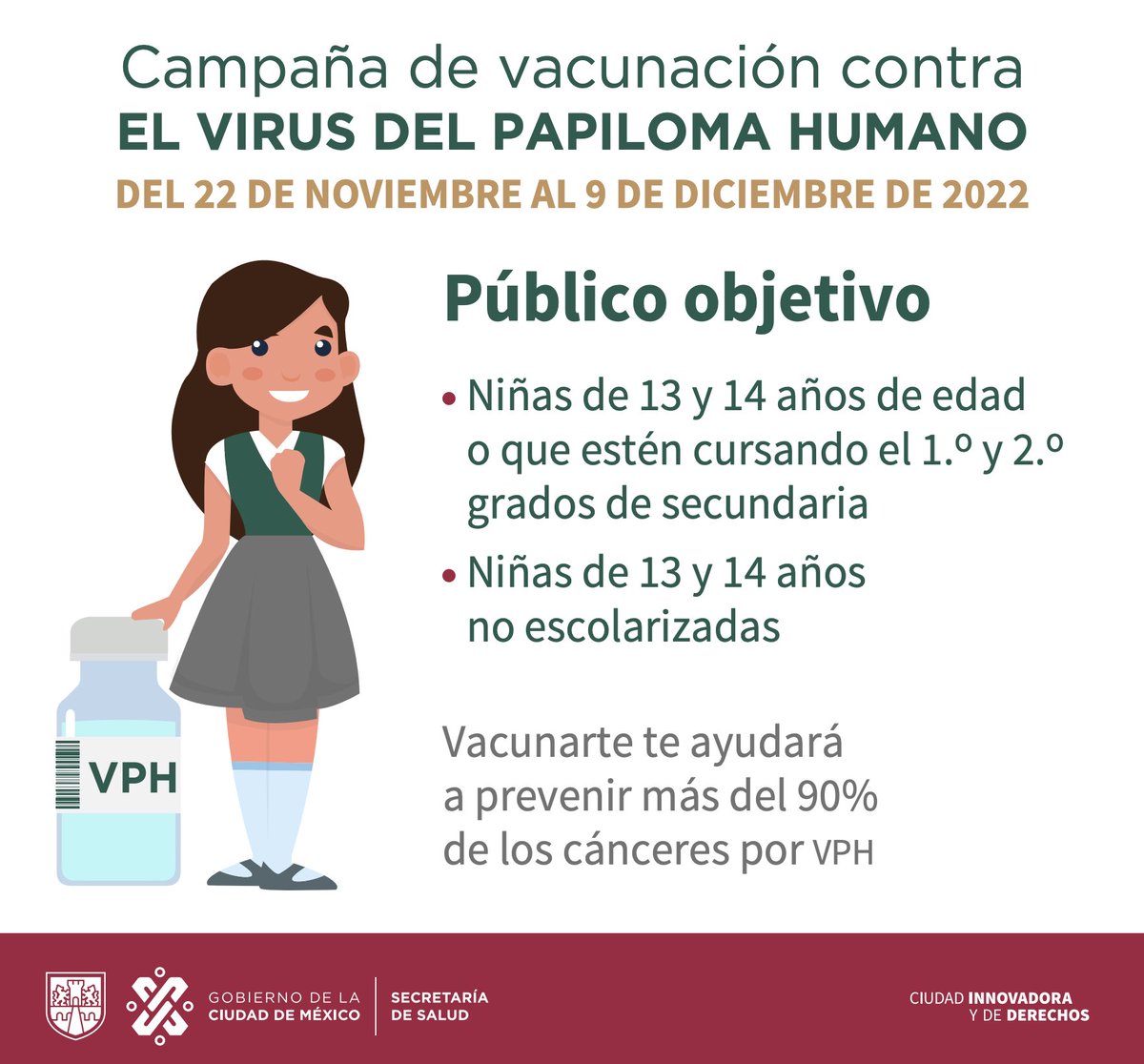 Secretaría de Salud Pública de la Ciudad de México tweet media
