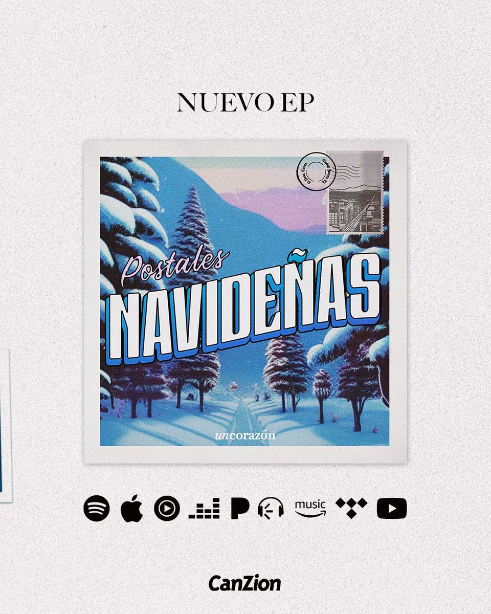 CanZion's tweet photo. ¡@uncorazonorg tiene una postal para ti! 🌃🌠🌌🧈
¿Qué postal elegiste? 🤩 Te leemos.👇🏼
.
.
.
.
.
#postalesnavideñas #chrismas #chrismasiscoming #uncorazon #nuevoep #frasespositivas https://t.co/ibWJwG9H3e