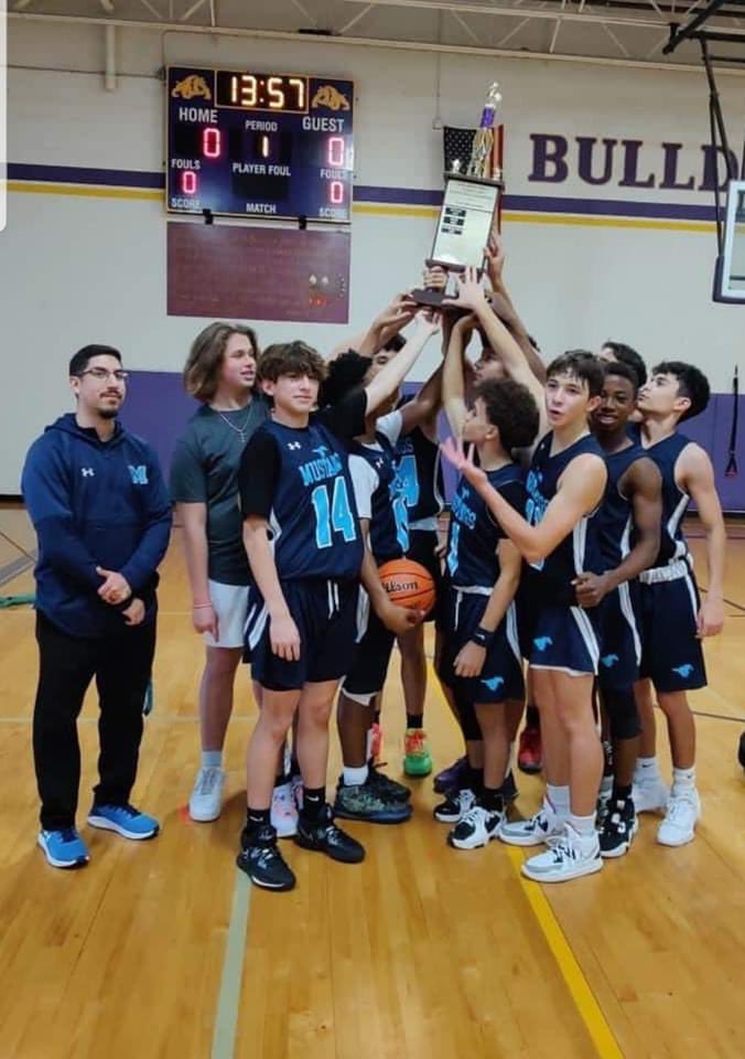 Congratulations Freshmen Dark Team for winning the tournament! Great job! <a href="/26Mustangs/">memorial mustangs_26</a>