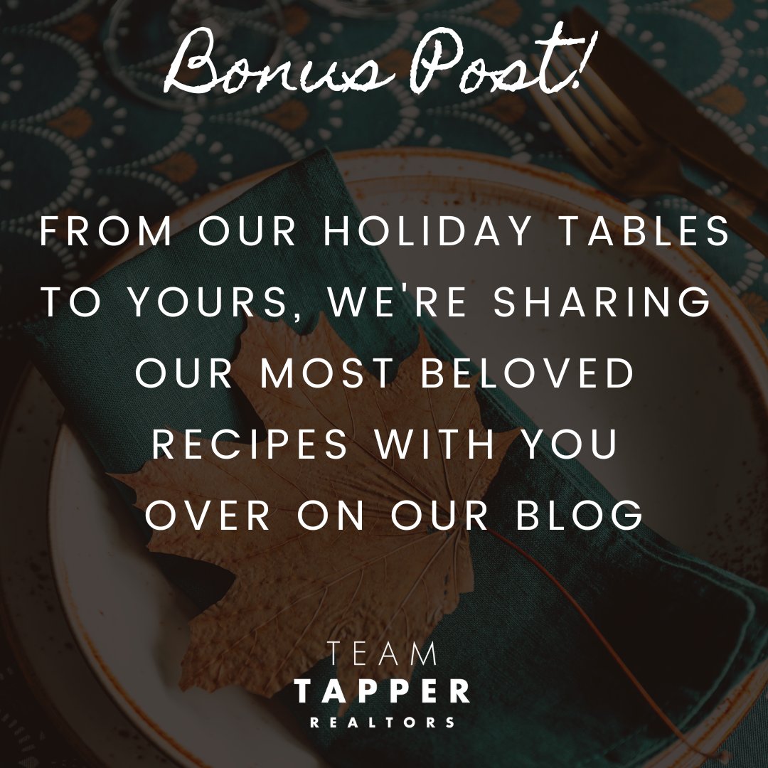 BONUS BLOG POST!
We're dishing on our favorite holiday recipes over here today: buff.ly/3AFnvXt 

#thanksgiving #thanksgivingcooking #holidaycooking #thanksgivingrecipes #recipes #inagarten #nytimes #food52 <a href="/Food52/">Food52</a> <a href="/Skinnytaste/">Gina Homolka</a> #cooking #sharing #holidayrecipes