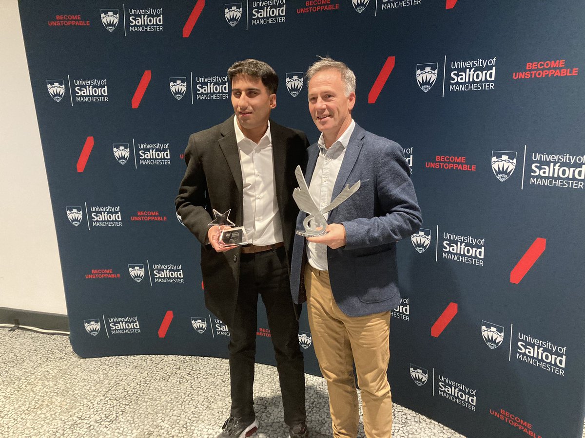 Inspiring afternoon spent with the #ClassOf2022 <a href="/SalfordAlumni/">Salford Alumni</a>            #awards. Some incredible &amp; inspirational stories demonstrated by our #amazing alumni. Also, some rising stars ⭐️ who are already having a global presence. #Congratulations to all the winners 👏🏻👏🏻