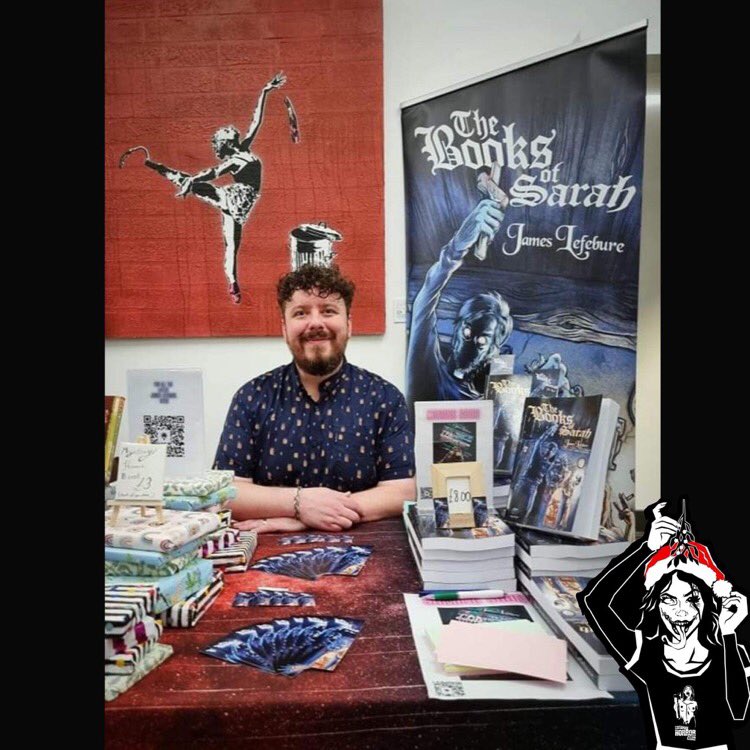 LivHorrorClub's tweet photo. Local horror writer James Lefebure has now got two Liverpool based horror novels under his belt. The Books Of Sarah, is a Lovecraftian nightmare about how far you’re willing to go for the ones you love and the depth of pain that love can bring. https://t.co/IArk79meMV