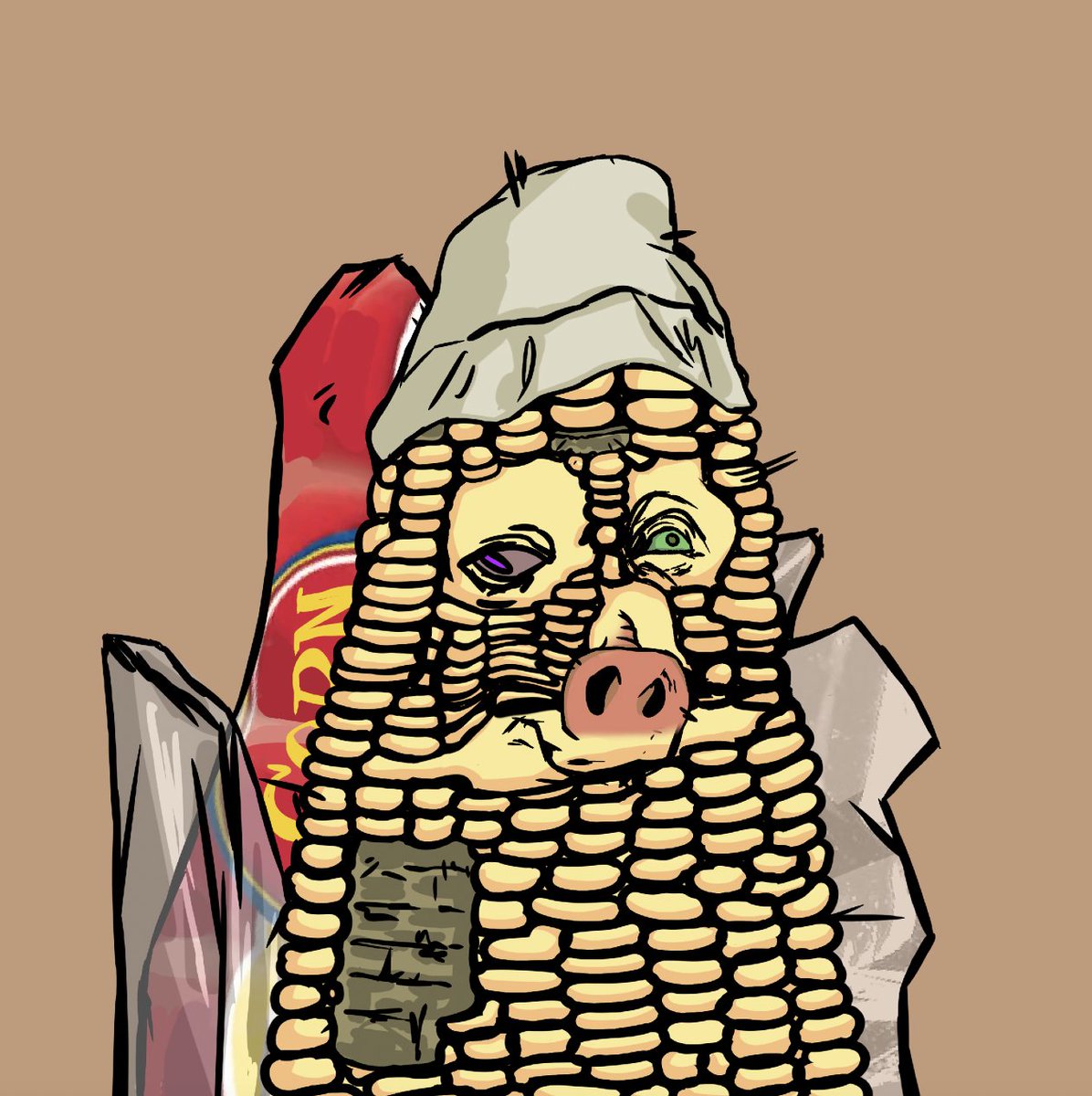 🎁 #NFTGiveaway 🎁 

We're GIVING AWAY:
"Corn #993" worth $100 

Here's How to Enter : 
1️⃣ Follow <a href="/nftsociety_io/">NFTSOCIETY 👽</a>
2️⃣ Like &amp; Retweet
3⃣Join the giveaway : nftsociety.io/g/xqq1UsmLMo

Let's get corny! 🌽🌽
Automatic draw: 30/11 9PM UTC

#NFTSociety #NFTs #Corntownwtf