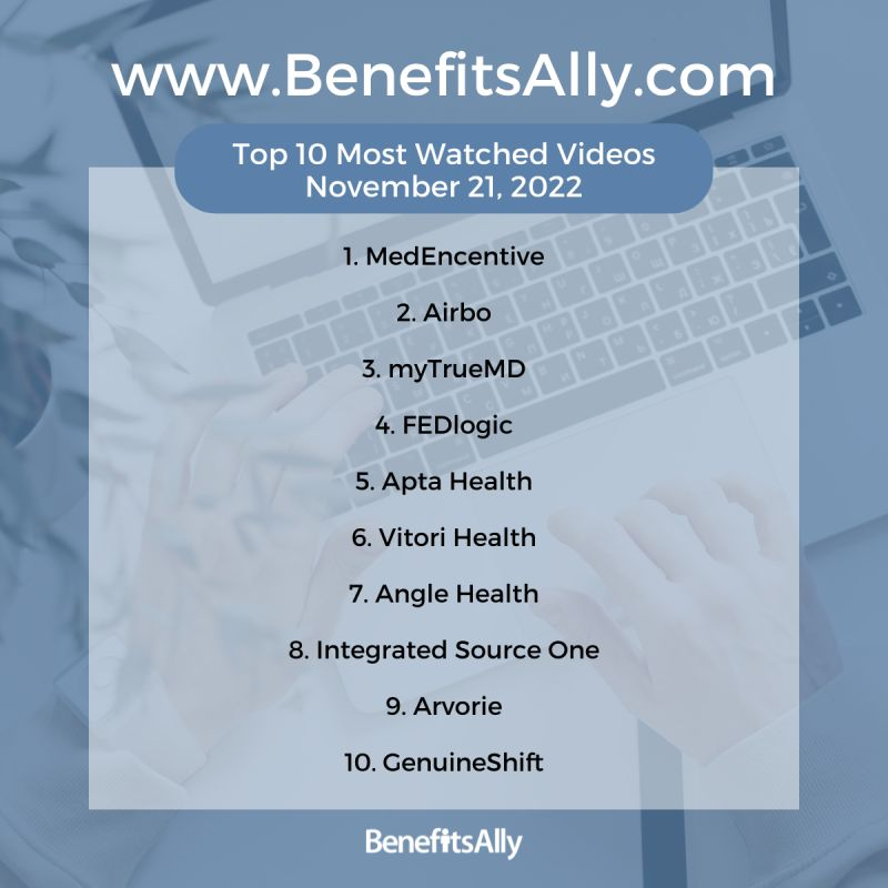 Number 1 benefits video in the country three days in a row.  View here to see what's all about benefitsally.com/videos/ea9ed4b…