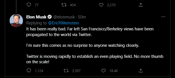 dburbach's tweet photo. He's not hiding it folks, and it's not just Elon flailing.  There is a political agenda being pursued, not just GOP vs Dem but broadly including shutting down journalists and activists who might challenge the billionaires.

That and normalizing the alt-right https://t.co/1yhN22sw2K