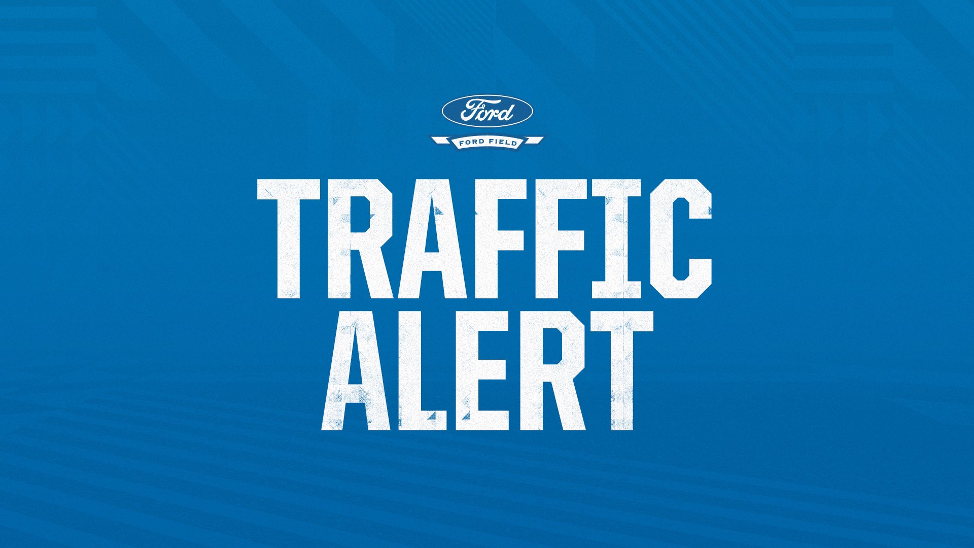 Ford Field on Twitter "Arrive EARLY tomorrow due to the expected 🦃