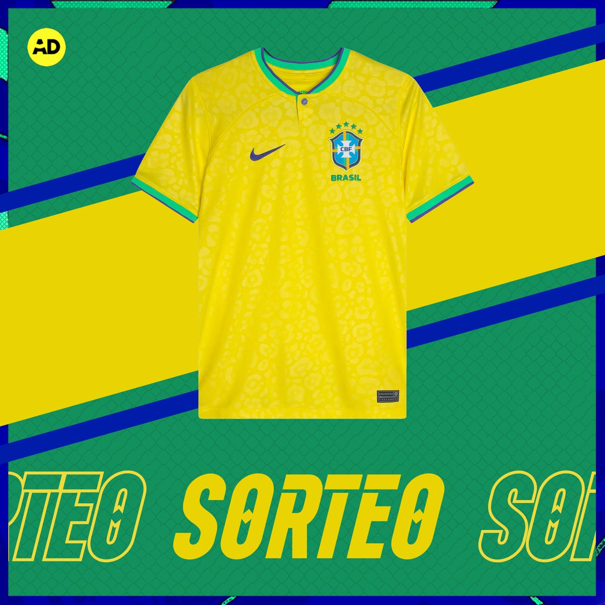 Offsider_ES's tweet image. 🎁 ¿Quieres ganar una 𝗰𝗮𝗺𝗶𝘀𝗲𝘁𝗮 de BRASIL? 🇧🇷

📌 Si hoy Brasil gana con gol de Vincius, sorteamos su camiseta entre los que den RT y nos sigan. 

🍀 ¡Mucha suerte a todos! #FIFAWorldCup | #Qatar2022