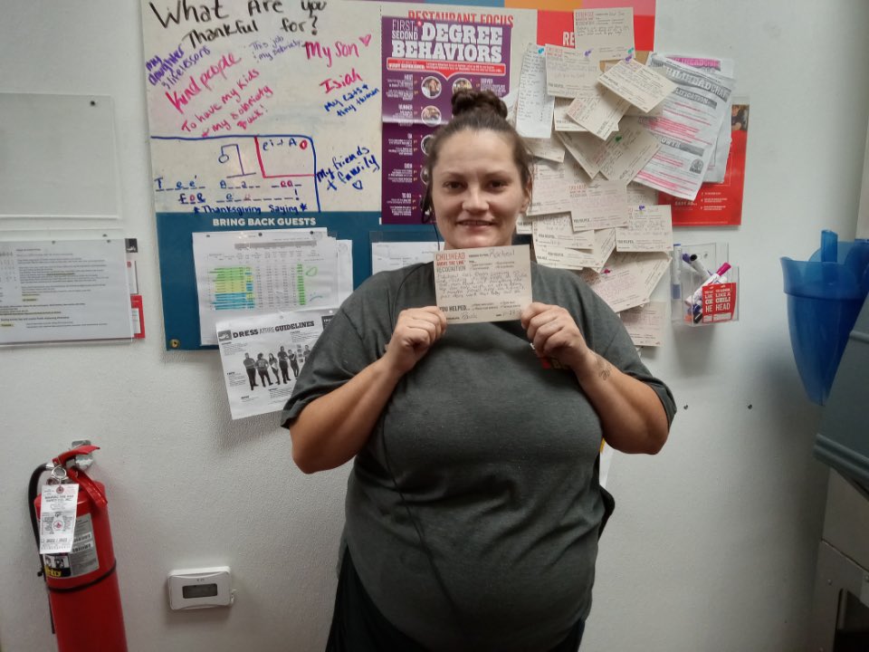 AshyaLarose's tweet photo. Racheal is such a #teamplayer! Anything that needs done, she’s the first to jump on it! Even in her (almost) 3rd trimester! Thanks for being such a valuable part of our team🌶❤️

@t_laintz18 @StephanieOdom76 #reversemullet #chilislove #engageteammembers #OdomATLDrive https://t.co/4uIRTuLl8f