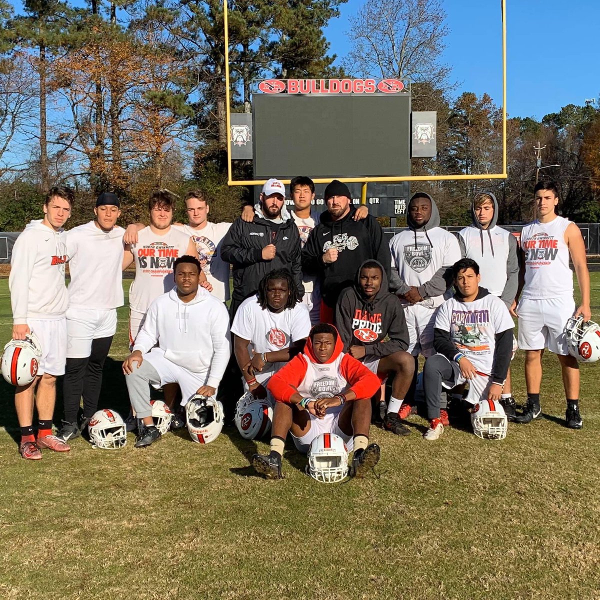 2017, 2018, and 2019 DPG Quarterfinal Thanksgiving Day Pictures…… 2022 is tomorrow! #Thankful 

#DPG #NORTH #FAMILY #CHAMPIONSHIPEVERYDAY