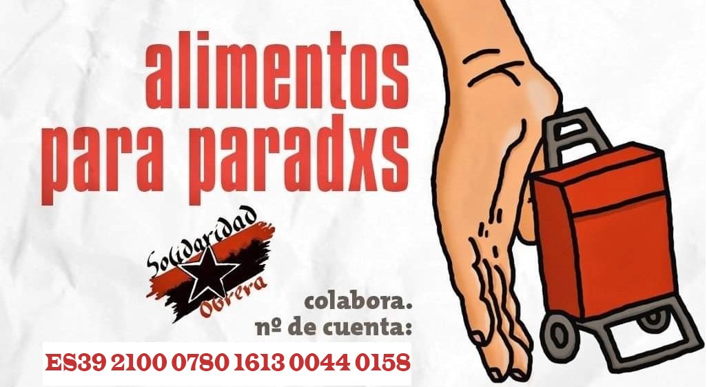 ObreraMetro's tweet photo. CAMPAÑA "ALIMENTOS PARA PARADXS"

Hoy hemos hecho una nueva entrega de los alimentos que más necesitaban en "Somos Tribu" en Vallekas.
✊🏼Práctica la solidaridad de clase
🟥Organízate en tu puesto de trabajo y en tú barrio‼️
Sólo la Clase Obrera salva a la clase obrera https://t.co/fYuVQtJbtg