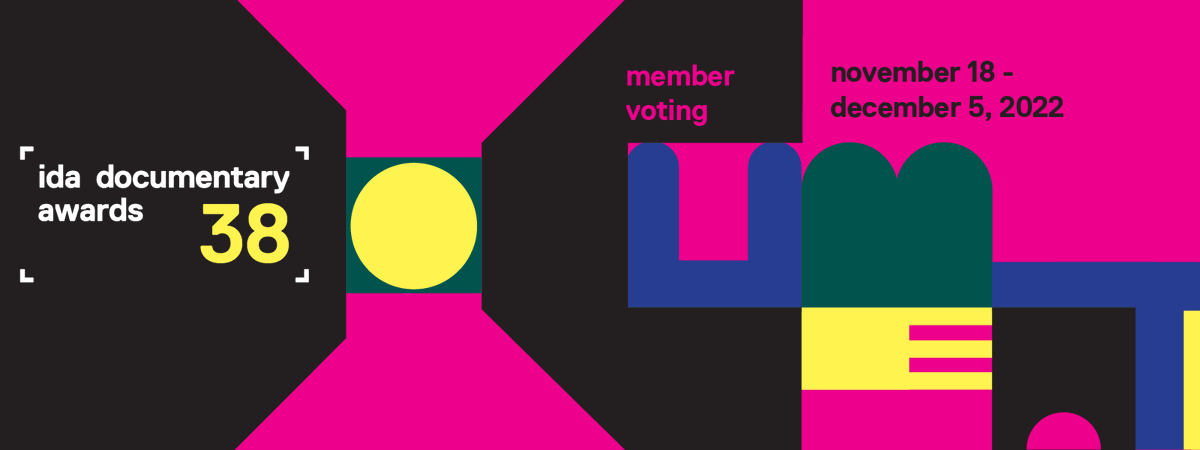 IDAorg's tweet photo. Voting and streaming continues for Best Feature and Best Short Documentary nominees of the #IDADocAwards 2022! 

Become a member to start streaming and voting at https://t.co/HHicO85iEA https://t.co/4omTaOTSup