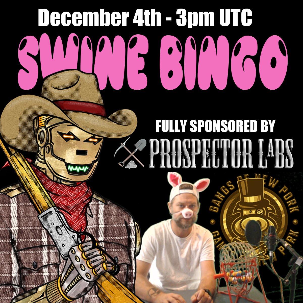 GoNP_NFT's tweet image. Have you missed Bingo?  Join us for a special event!

Courtesy of @prospectorlabs