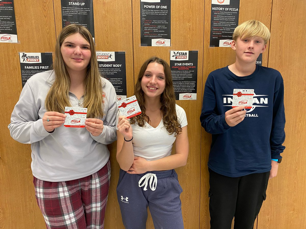 Our #standupwithdistrictifccla winners! 👏 <a href="/ClearwaterCHS/">Clearwater High School</a>