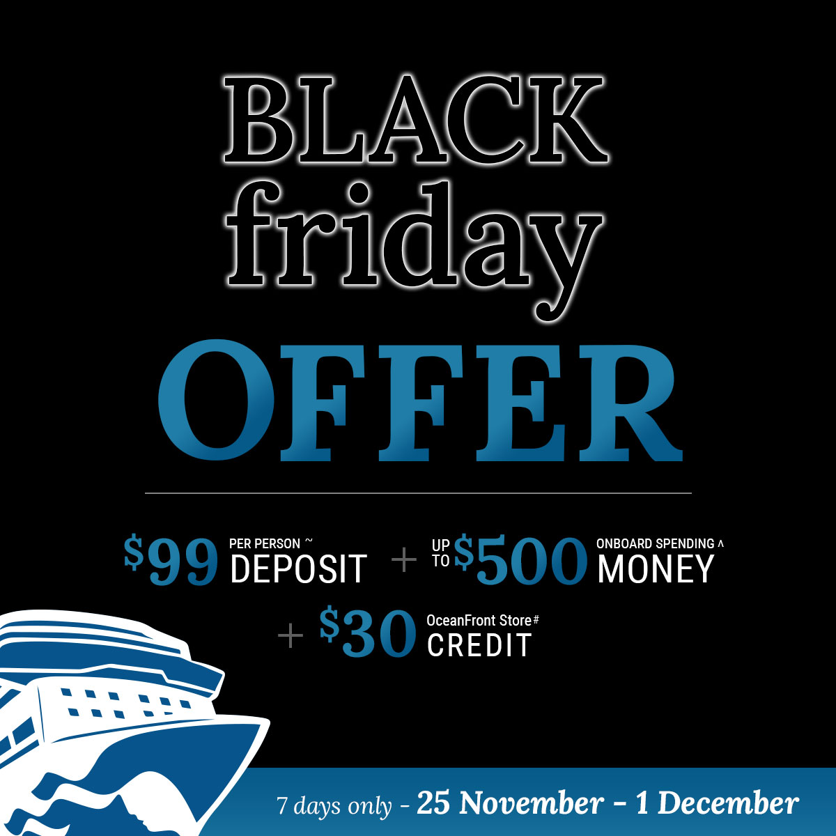 HootCruises's tweet photo. Black Friday Cruise Deals &amp; Important info on Fiji &amp; New Caledonia - https://t.co/tDp0nYlH9R https://t.co/81geowWo7p