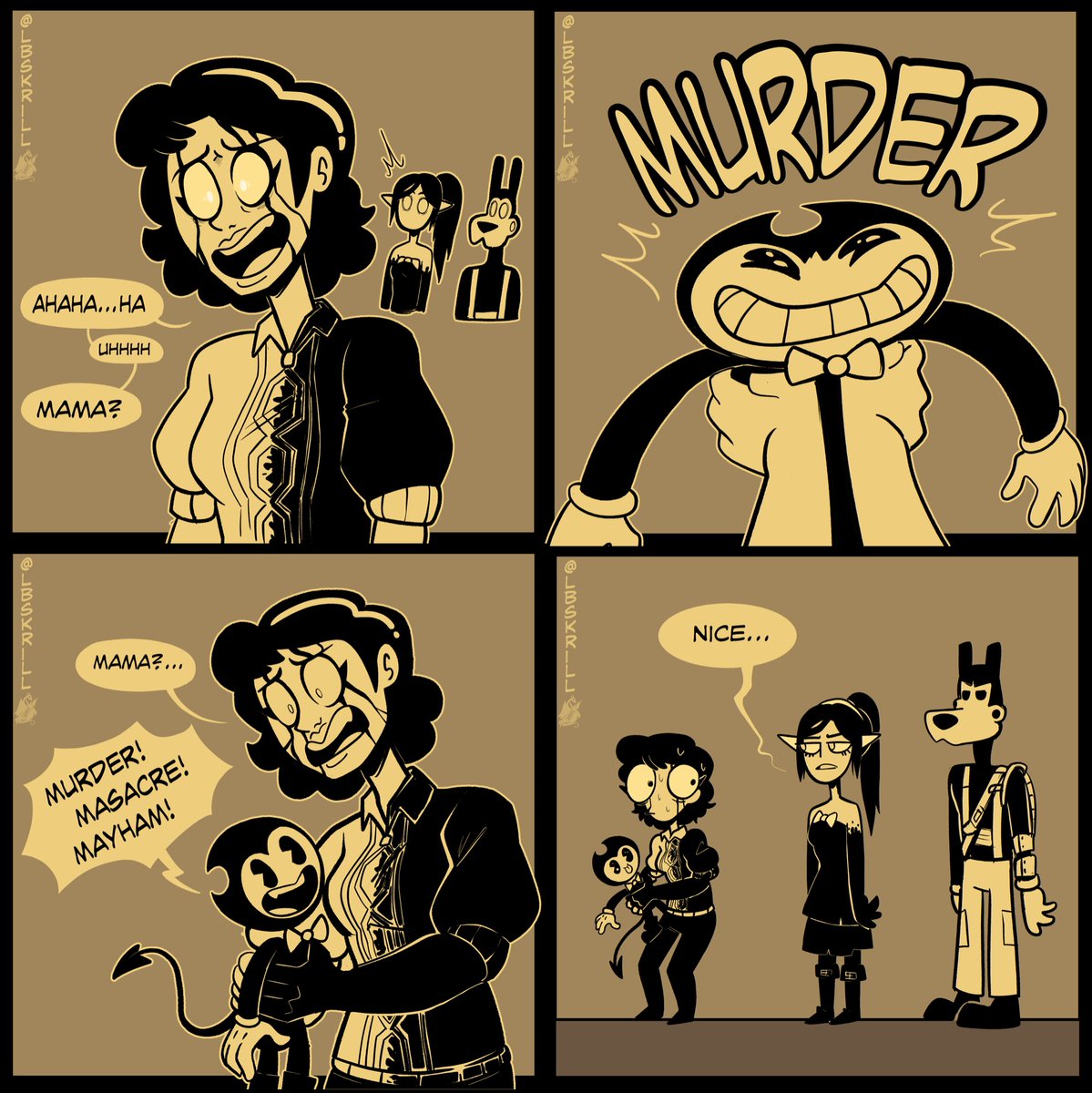 You all say he is a baby so XD

#BATIM #BATDR