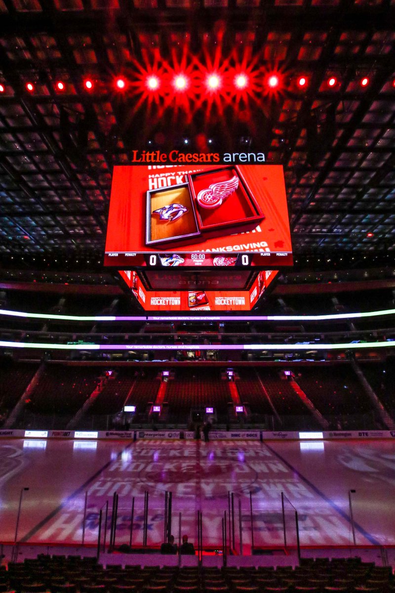 DetroitRedWings's tweet photo. HOME SWEET HOME https://t.co/GbrxsCKgWO