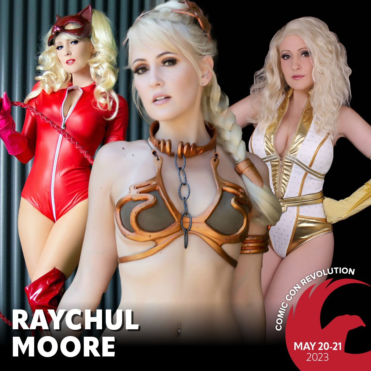 ComicConRvltn's tweet photo. ⚡ Welcome pro #cosplayer @theRaychul to CCR this May! You can meet her all weekend, see her on panels, take a pic with her & more.
Tix: https://t.co/FDH6TDJW07
#comicconrevolution #comiccon #inlandempire #sanbernardino #ontariocalifornia #socal #cosplay #procosplayer https://t.co/Rvh6wkN8AQ