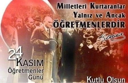 🌹Geleceğimizin teminatı öğrencilerimizi fedakarlıklarla yetiştiren, etrafını bilgisi ve sevgisiyle aydınlatan elleri öpülesi mübarek öğretmenlerimizin önünde saygıyla eğiliyoruz.Şehit öğretmenlerimiz ve ebediyete intikal etmiş tüm öğretmenlerimizi saygıyla ve rahmetle anıyoruz🌹