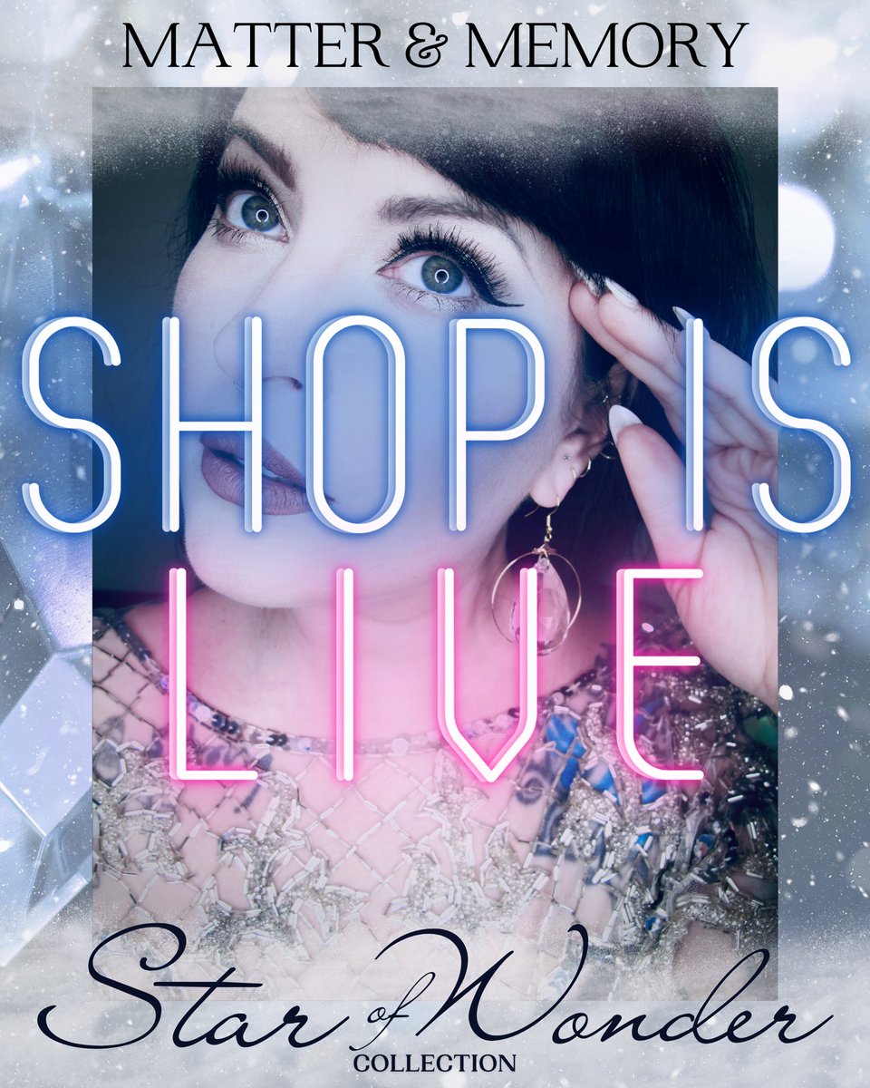 The Star Of Wonder Collection is live!! Happy Shopping!!! 

rambokhouri.com/matterandmemory