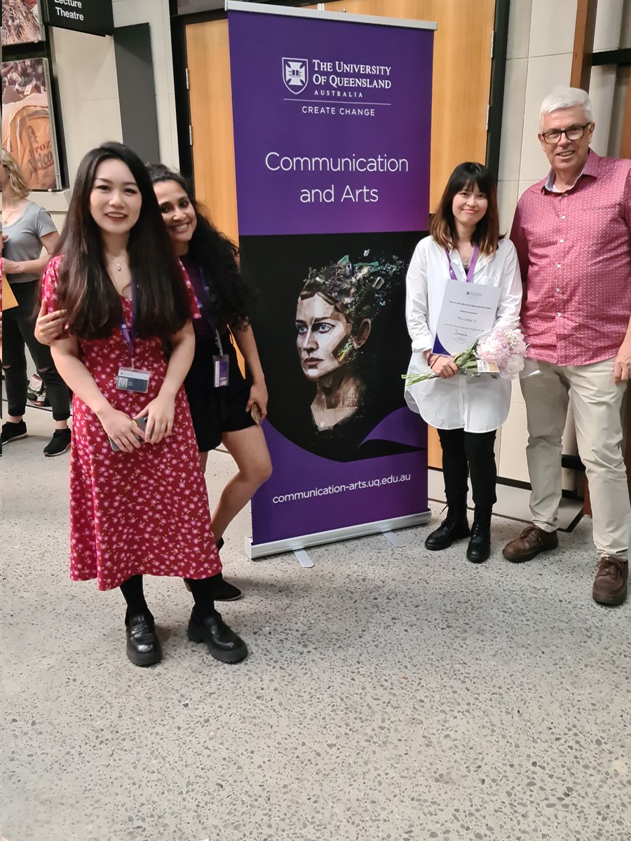 2022 #commarts #uq Work-in-Progress conference completed. Great success and congratulations to all.