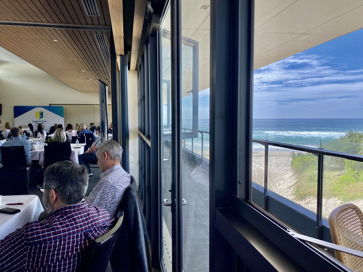 NCNMSCU's tweet photo. Welcome to day one of the Natural Products Futures Forum, where we come together at the #Ballina Surf Club, overlooking the beautiful #LighthouseBeach on #Bundjalung Country. Kicking off the day with a Welcome to Country from Uncle Lester Moran #NFPP #NCNM #DestinationNorthCoast https://t.co/ZezgLFikWc