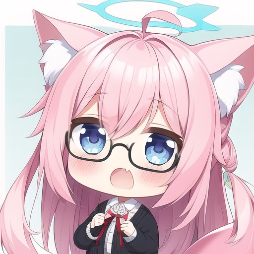 Kota_VRC's tweet photo. Wow that's amazing 💜
Good morning everyone ^-^ 🌄
#NovelAIDiffusion #AIArtwork #anime #vrchataiart #chibi https://t.co/eV7iLUsi4K