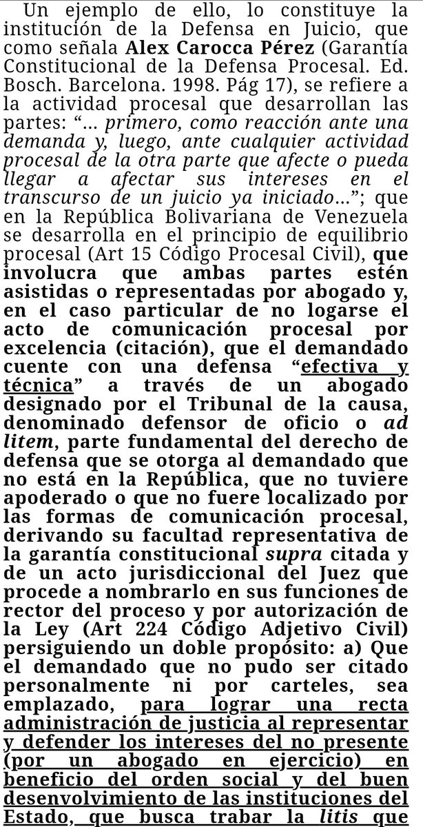 WilsonGomezGB's tweet photo. Sentencia N° 000672 del 21/11/2022 Sala de Casación Civil @TSJ_Venezuela
Obligaciones del defensor ad-litem. Debido proceso. Defensa en Juicio.
Una defensa “efectiva y técnica” a través de un abogado designado por el Tribunal. Función del defensor judicial
https://t.co/ELg3hCIGCi https://t.co/PhL82oaaJU