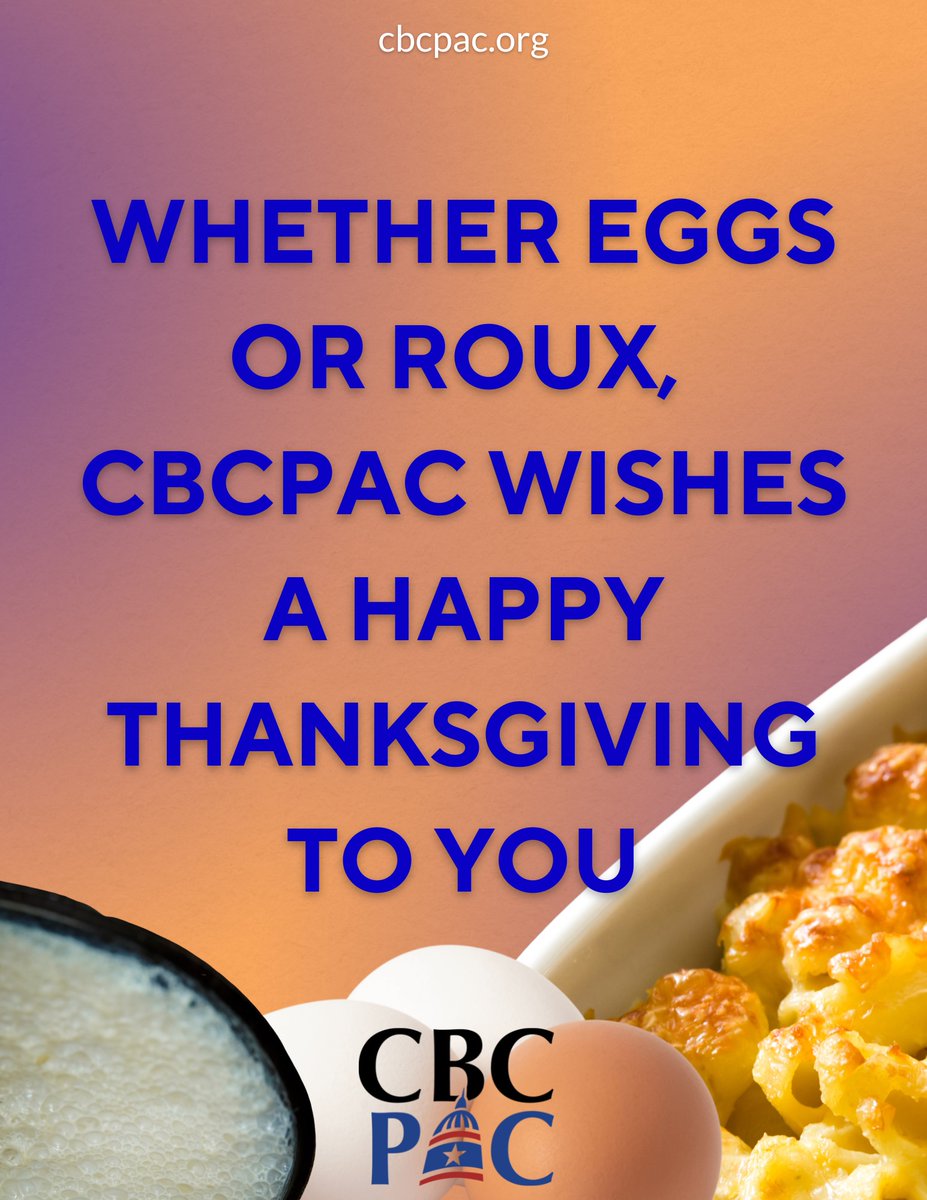 CBCPAC's tweet photo. It’s a polarizing topic but regardless of how you whip up today’s meal, #CBCPAC wishes you a Happy Thanksgiving! 🦃🍁 https://t.co/ZYSmhg4Xj8