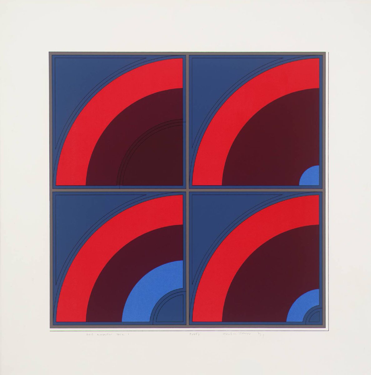 TateArtBot's tweet photo. Gordon House, Red Quarter Arc, 1971 #gordonhouse #museumarchive https://t.co/k2Axruefdn https://t.co/LKREnaFODm