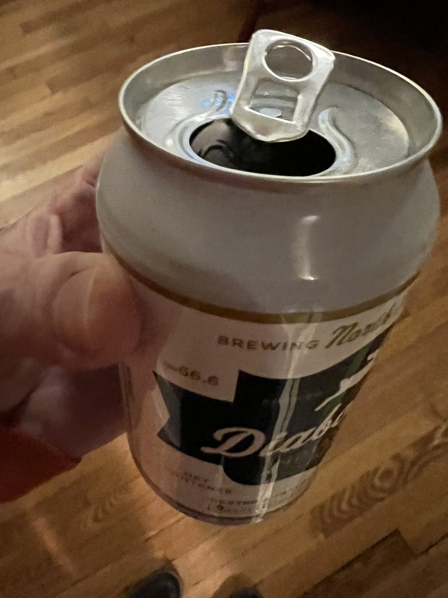 My wife purchased a 15-pack of <a href="/northpeakbeer/">North Peak Brewing</a> #Diabolical from <a href="/TotalWine/">Total Wine & More</a>. We actually got 14, an empty can, and a box that had been resealed with packing tape. I hope the employee enjoyed my beer.