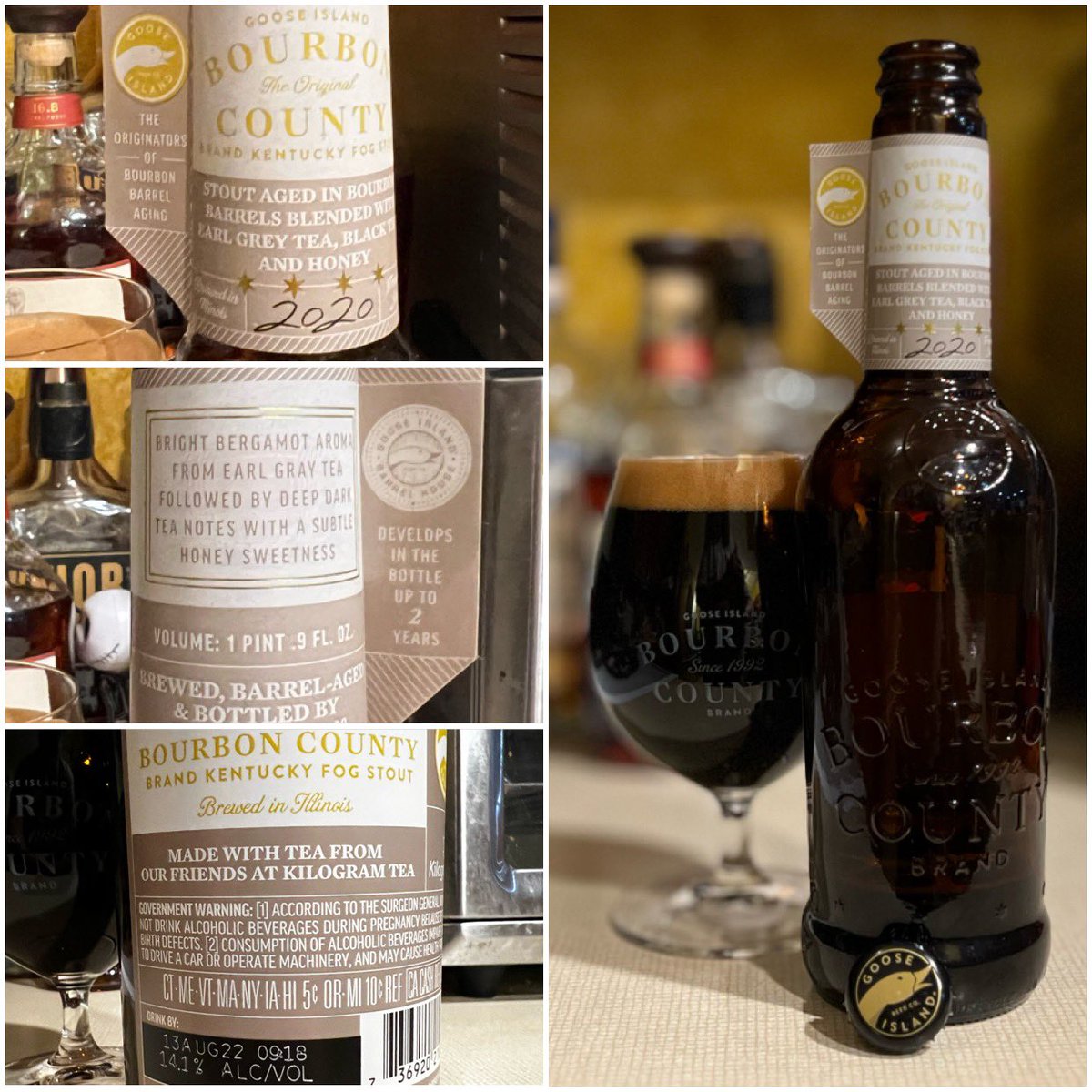 Day 5 of BCBS/variants. @GooseIsland - Bourbon County Brand Kentucky Fog Stout #BlackFriday #BourbonCountyBrandStout @BarrelBourbon @RealBMaxwell @BigChiefSpyBoy @JohanBBT @JonMontag @cellmavin @badhopper @XeroMark @mtravis63 @ephoustonbill @keefmullin @dzyngrl @RJellyman