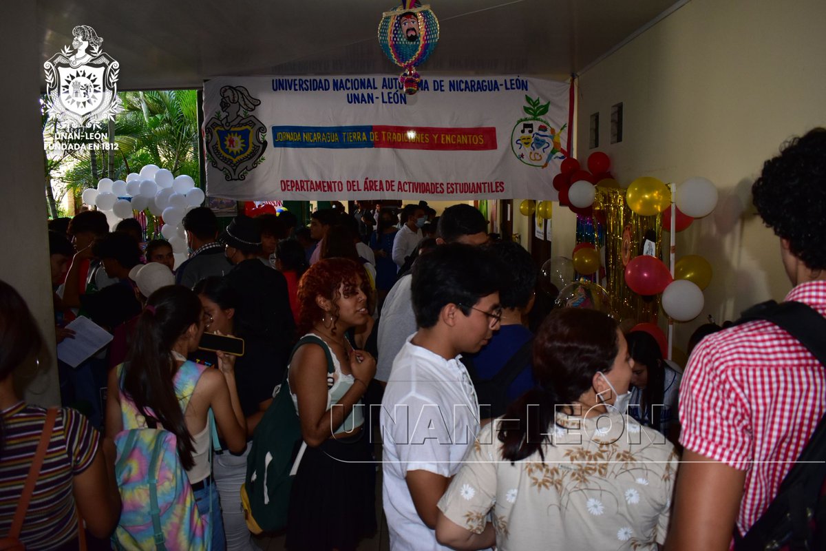 unanleon's tweet photo. UNAN - León a través del departamento de Actividades Estudiantiles realizó la Feria "Nicaragua, tierra de tradiciones y encantos", con el objetivo de promover y fomentar las tradiciones, gastronomía, cultura y leyendas de nuestro país.
🌐 https://t.co/uVzJnogwTO
#UNANLeón https://t.co/3pll0e8HCE
