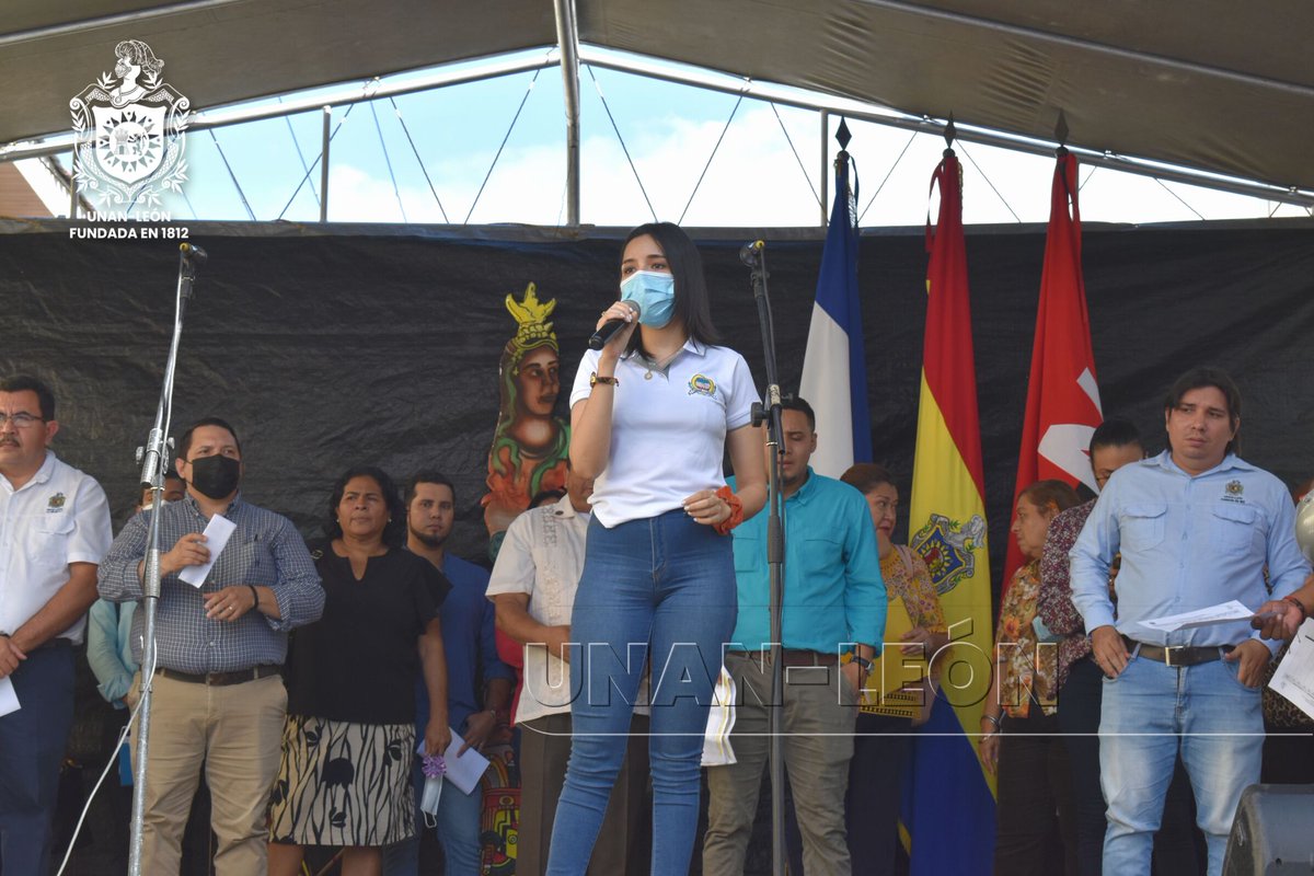 unanleon's tweet photo. UNAN - León a través del departamento de Actividades Estudiantiles realizó la Feria "Nicaragua, tierra de tradiciones y encantos", con el objetivo de promover y fomentar las tradiciones, gastronomía, cultura y leyendas de nuestro país.
🌐 https://t.co/uVzJnogwTO
#UNANLeón https://t.co/3pll0e8HCE