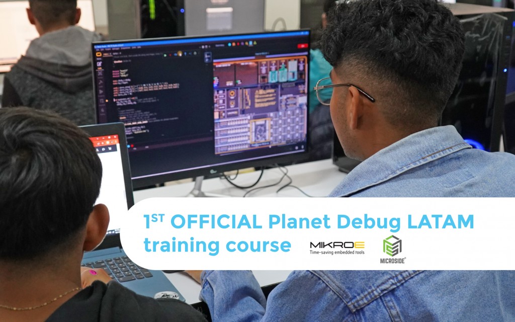 MICROSIDE_MX's tweet photo. El pasado 📆 16 de noviembre, se realizó el primer curso oficial de 🌐 #PlanetDebug de @mikroel para LATAM, impartido al @ITSLibres durante su 11º Congreso de Ingeniería en Sistemas Computacionales en México.
👉Más información: https://t.co/mLtEk7ZTn5 https://t.co/6yL56WfaOk