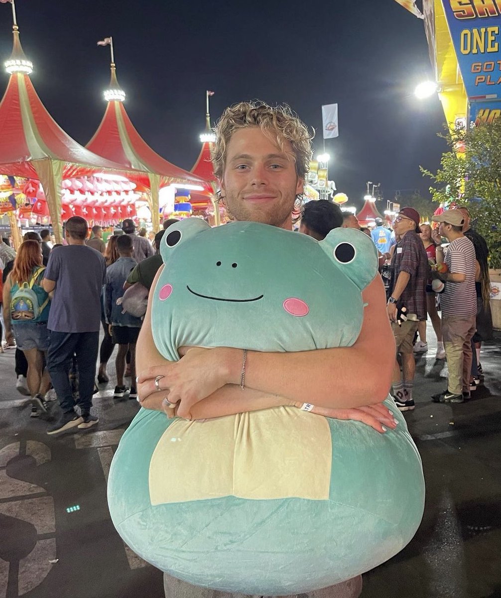 i’ve never been so jealous of a squishmallow before