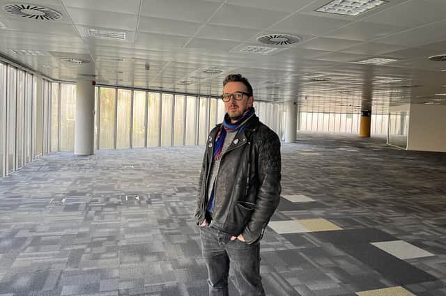 brianjaffa's tweet photo. Breaking: Edinburgh’s annual Hidden Door festival will transform the former Scottish Widows HQ on Dalkeith Road for its next event. 
Check out my long-read interview with creative director David Martin on plans to create a “theatrical wonderland.” https://t.co/vok3y9DtG1 https://t.co/jC8emeIgQn