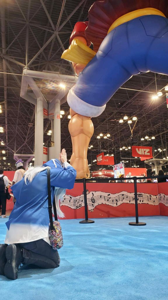 Amandkyo's tweet photo. Good times #AnimeNYC https://t.co/9JZqrstxBP