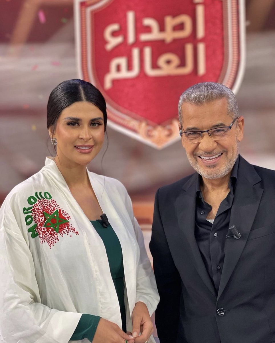 mustafa_agha's tweet photo. حلقة رائعة من #اصداء_العالم مع النجمة المغربية #سلمى_رشيد @SalmaRach @mbc1 @mbciraqtv https://t.co/X0yJYtfQ6i