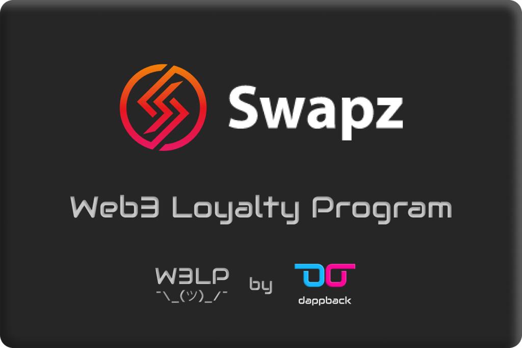 📢 We've joined forces with <a href="/DappBackHQ/">DappBackHQ</a> to bring you our very own #Web3 Loyalty Program (W3LP)!

🚀 Complete our tasks to contribute to our community and earn our NFT &amp; crypto rewards.

🏅 Our Level 1 NFT Badge: 'Swapz Explorer'

✅ Task away at dappback.com/swapzdao