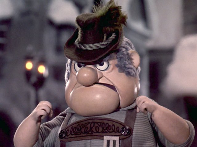 flickertailtime's tweet photo. Listen. Not saying former ND Governor Jack Dalrymple is Burgermeister Meisterburger, but they’ve never been seen together before. https://t.co/eBNjla3JEM