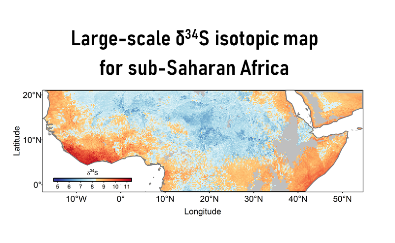 The #first large-scale δ34S isotopic #map for #biodiversity-rich #Africa and its application in #birdmigration.🌍

Main #PhD chapter published in <a href="/AnimalEcology/">Journal of Animal Ecology</a>!

Free-to-use isotopic maps: doi.org/10.5281/zenodo…
Paper: doi.org/10.1111/1365-2…
#ornithology #forensics #wildlife