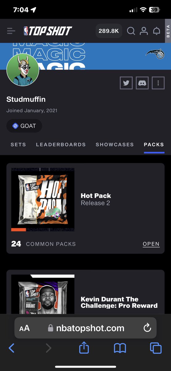 Hey <a href="/NBATopShot/">NBA Top Shot</a> fam! I scored a bunch of Hot Packs so let’s give a few away! Like, retweet, follow, and comment the player you want to open most to qualify. If you have an <a href="/PiratesMeta/">Pirates of the Metaverse 🔛 FLOW</a> profile pic, I’ll throw in an extra pack! Giveaway ends this Friday at 7 pm.