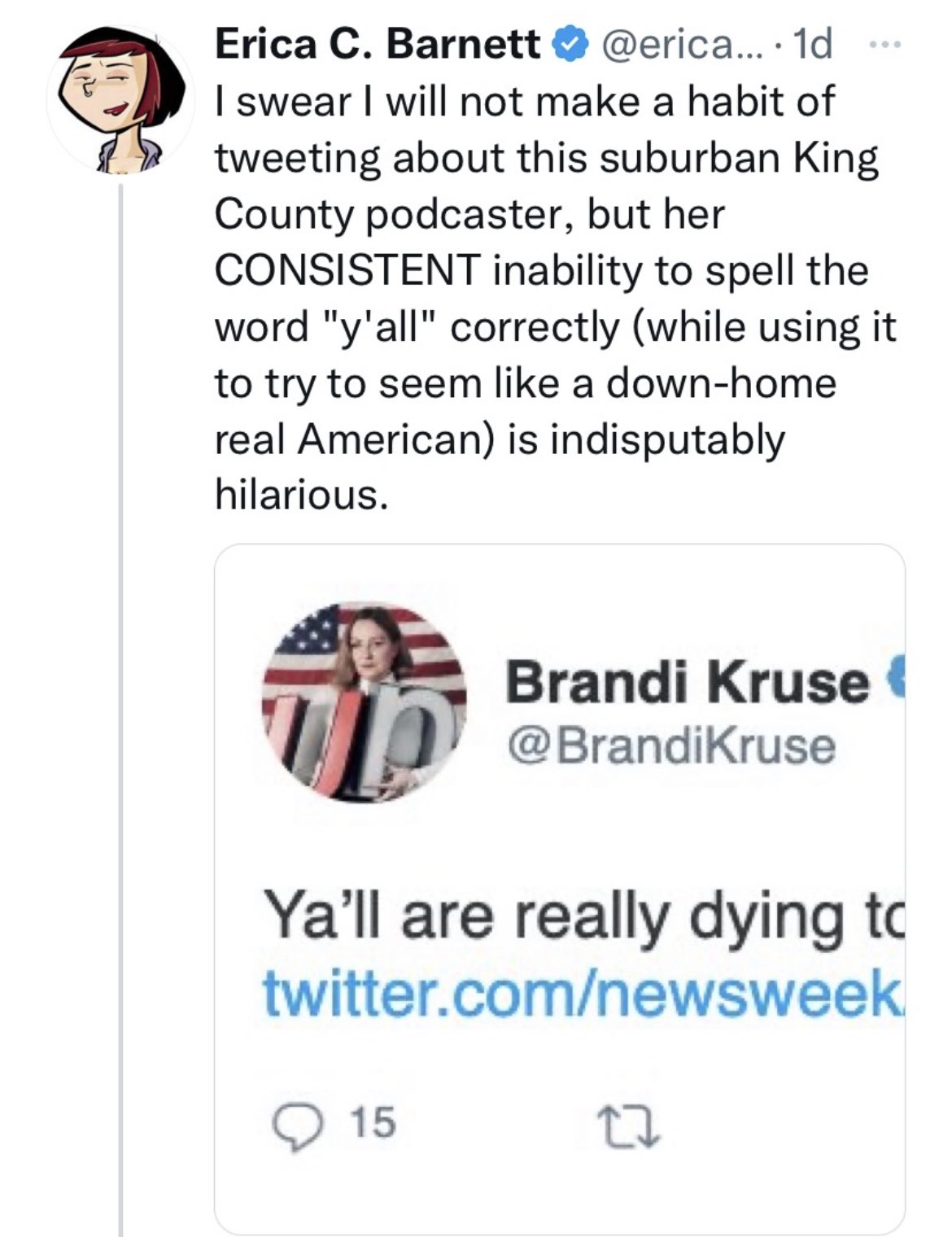 Brandi Kruse on Twitter "Obsession is a real thing. When should I