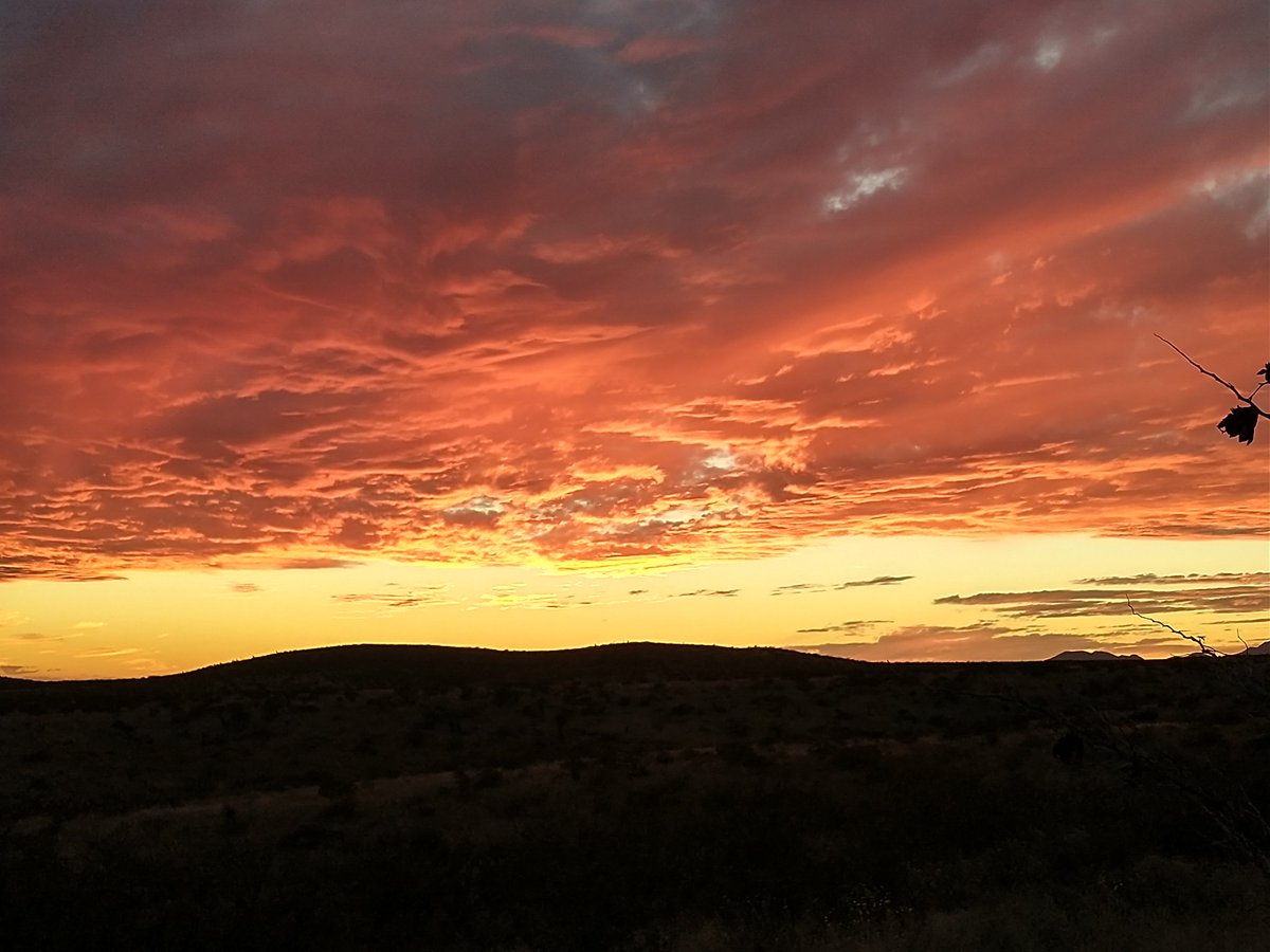 I'm thankful for West Texas sunsets.