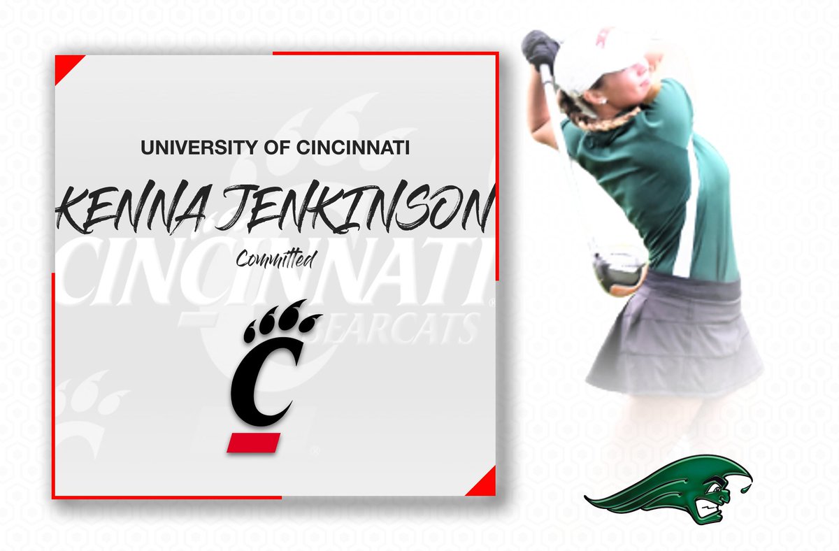 Congratulation, <a href="/KJenkinsonGolf/">Kenna Jenkinson</a> on your commitment to play golf at the <a href="/GoBEARCATS/">Cincinnati Bearcats</a>!!!

#gowave