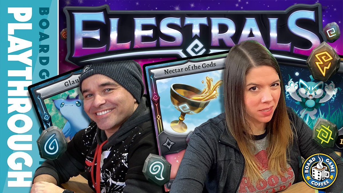 Me and Jess threw down with a game of Elestrals. And not to name any names but someone got her… um I mean their ass handed to them :) You can watch it go down <a href="/BoardGameCoffee/">Board Game Coffee</a> on YouTube. <a href="/adrive/">adrive</a> <a href="/aDrive_tK/">aDrive</a> #Elestrals #Boardgames

Elestrals - Playthrough
buff.ly/3EXfRu1