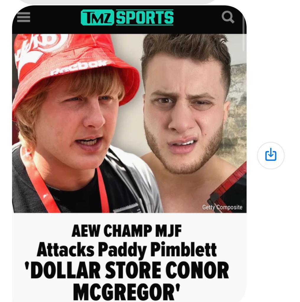 TheNotoriousMMA's tweet photo. A dollar store Conor is still worth millions! Let’s go young Paddy Pimb! Don’t know who this other clown is. https://t.co/0Lt869Rwiu